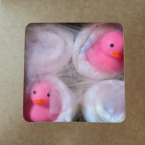🧁Baby Gift! “CUPCAKES!” Pink Duckie Diaper “Cupcakes” Baby Girl Gift Set - Picture 3 of 5